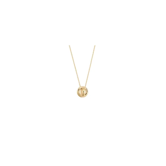 Le Gramme 3g Entrelacs medal in yellow gold | LEPAGE