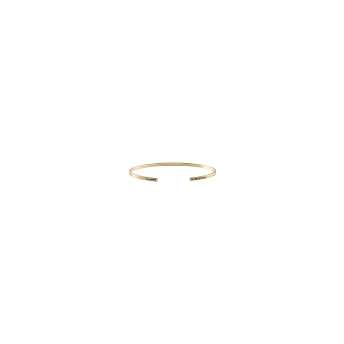 Le Gramme Ruban bracelet in polished yellow gold LGCOJPO01 – Lepage