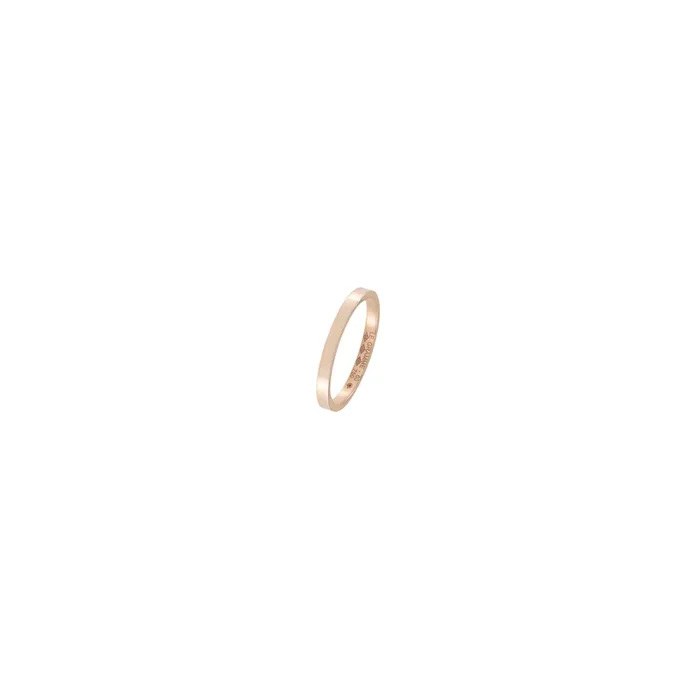 Le Gramme Ruban wedding ring La 3g red gold Smooth Polished – Lepage