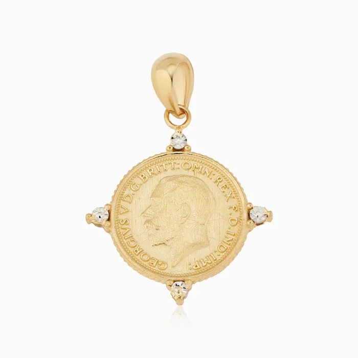 Legacy Coin Pendant Charm