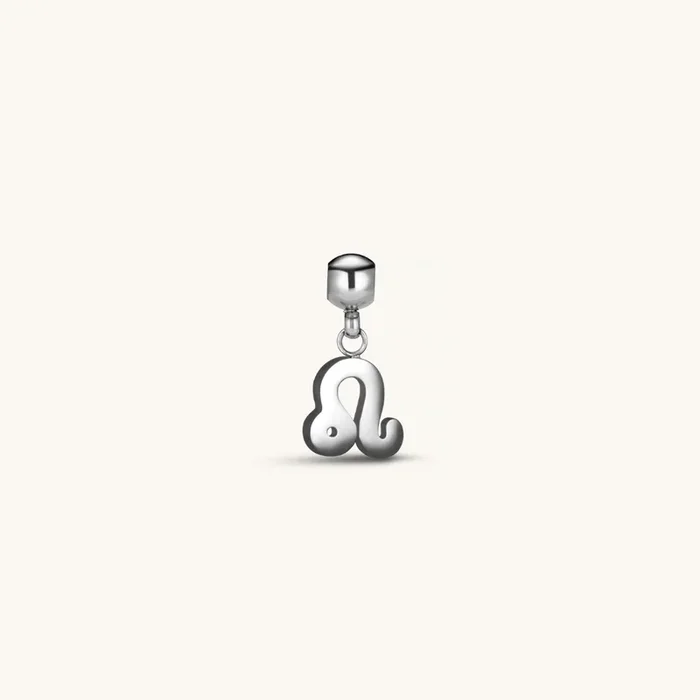 Leo Classic Charm Silver