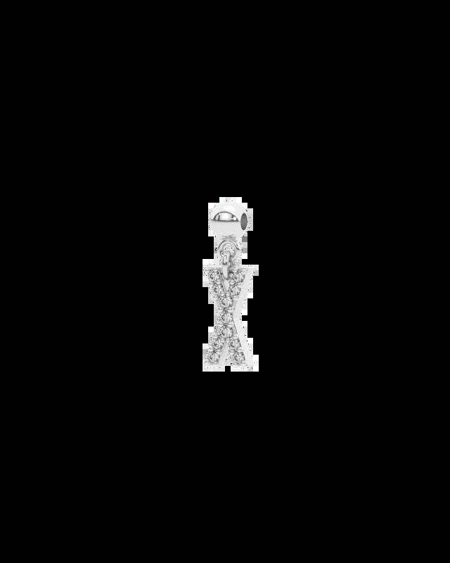 Letter “X” Bead Charm