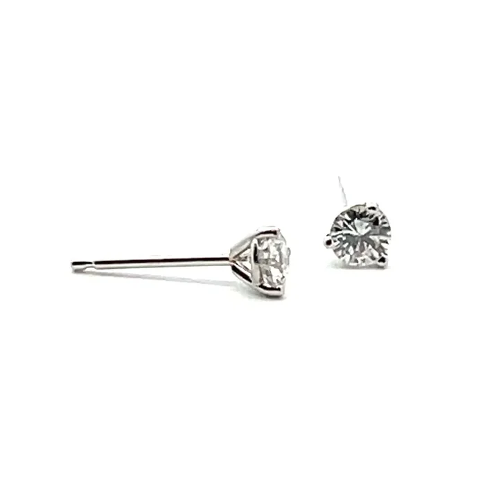 LEWIS COLLECTIONS 1/3ct TW Diamond Stud Earrings in 14k WG