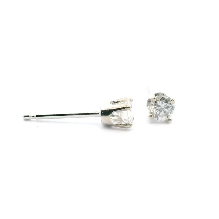 LEWIS COLLECTIONS 1/4CT TW Diamond Stud Earrings in 14KT WG