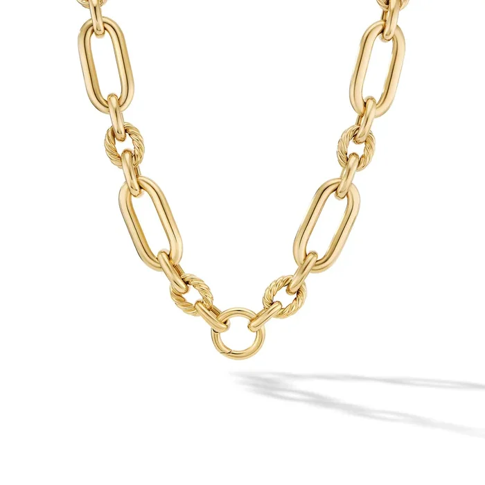 Lexington Chain Necklace in 18K Yellow Gold, 16mm