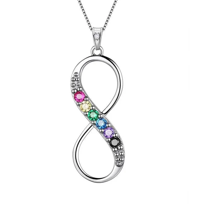 LGBT-Halskette, lesbischer Gay-Pride-Anhänger, Regenbogen-Schmuck für Männer und Frauen