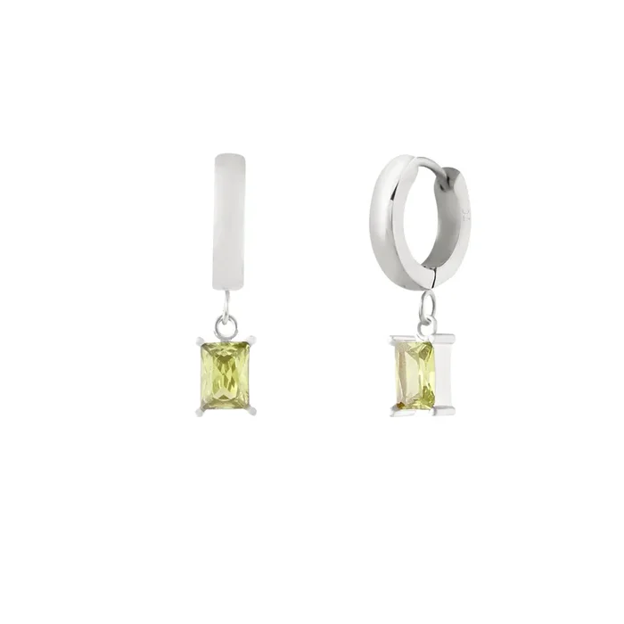 Limetta Hoops – Silver