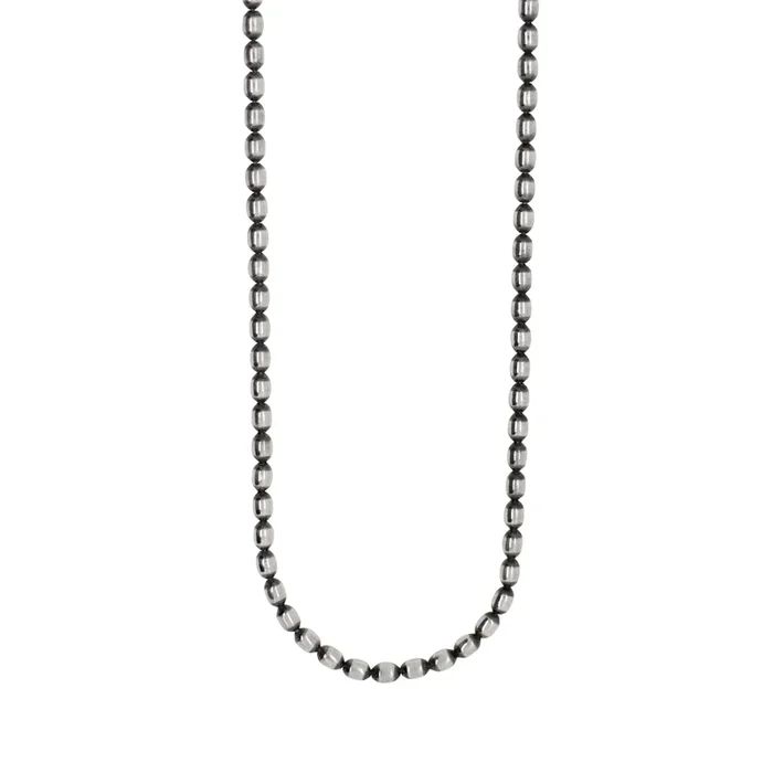 Linked Oval Ball Chain Necklace