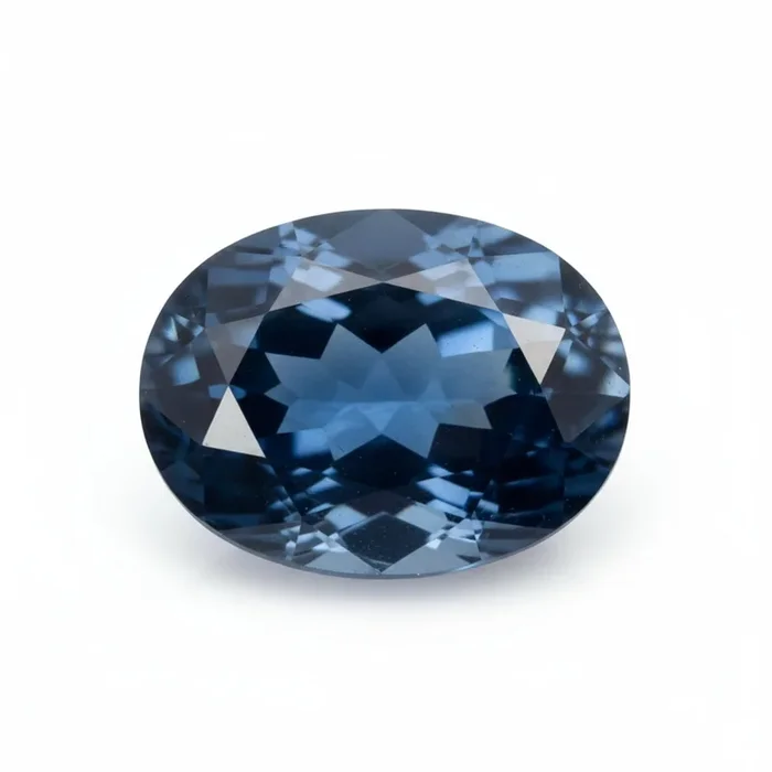 London Blue topaz 1PC Small 7×9 MM Oval Faceted Blue Superior Semi Precious Gems