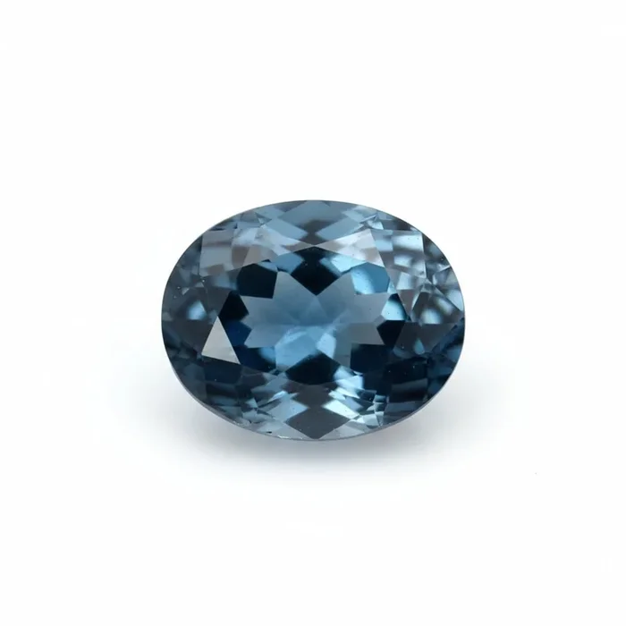 London Blue topaz 1PC Tiny 4×6 MM Oval Faceted Blue Fine Semi Precious Gems