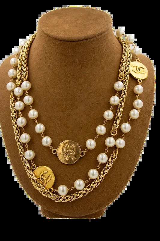 Long vintage necklace – 1980’s