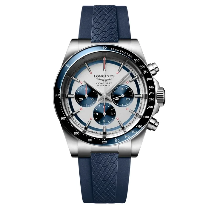 Longines Conquest Chronograph Watch 42 mm L3.835.4.98.9 – Lepage