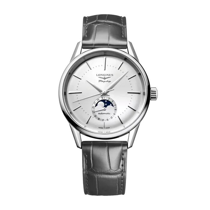 Longines Flagship Heritage Moon Phase Watch L4.815.4.72.2 – Lepage