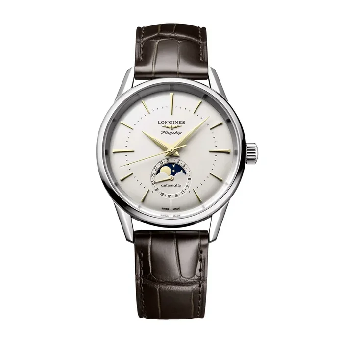 Longines Flagship Heritage Moon Phase Watch L4.815.4.78.2 – Lepage