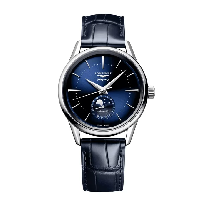 Longines Flagship Heritage Moon Phase Watch L4.815.4.92.2 – Lepage