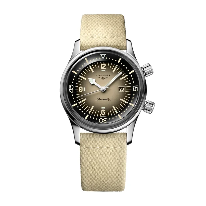 Longines Legend Diver automatic watch 36 mm L3.374.4.30.2 – Lepage