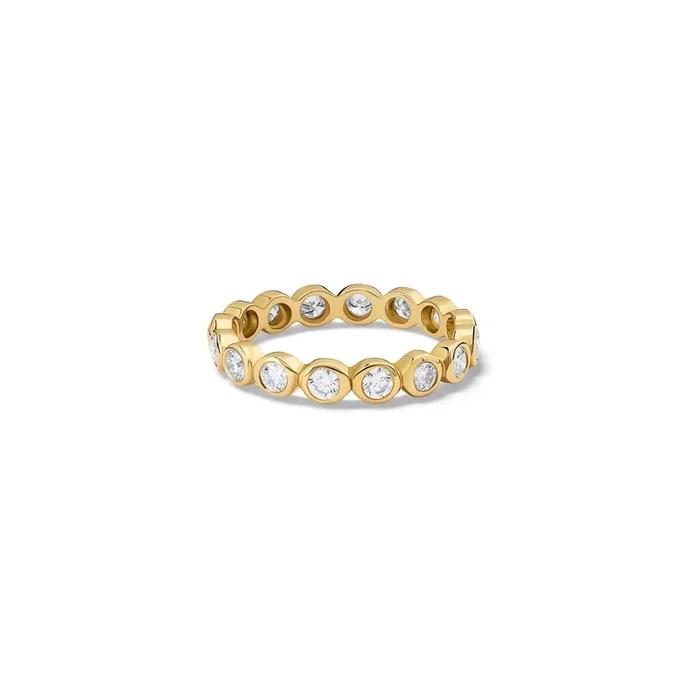 Lorena Eternity Ring 18ct Yellow Gold – Diamond