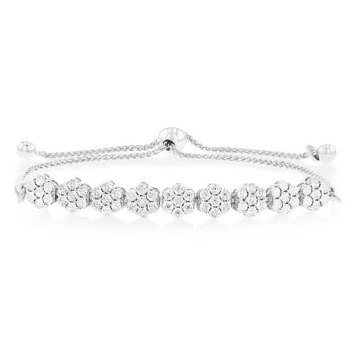 Luminesce Lab Grown Diamonds Bracelet in Sterling Silver