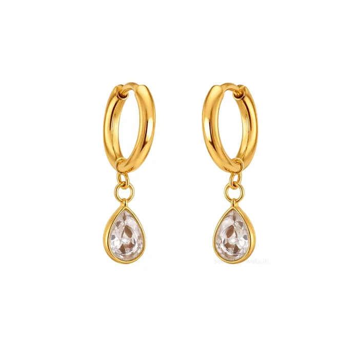 Lunar Hanging Hoops