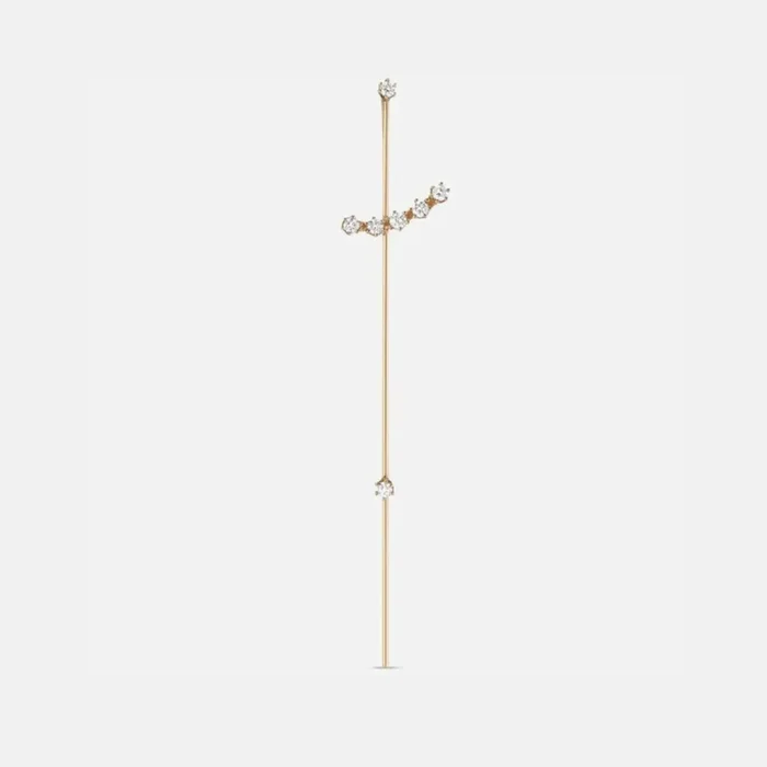 Magic Wand Needle Earring