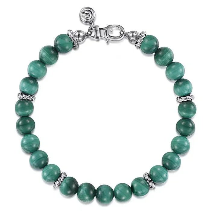 Malachite Beaded Bracelet