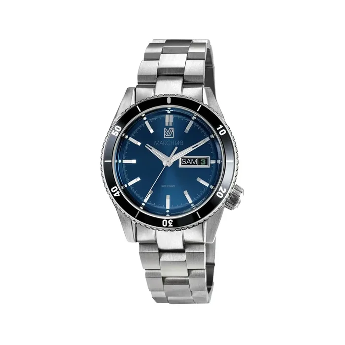 March LA.B Bonzer Electric Ocean steel bracelet – Lepage