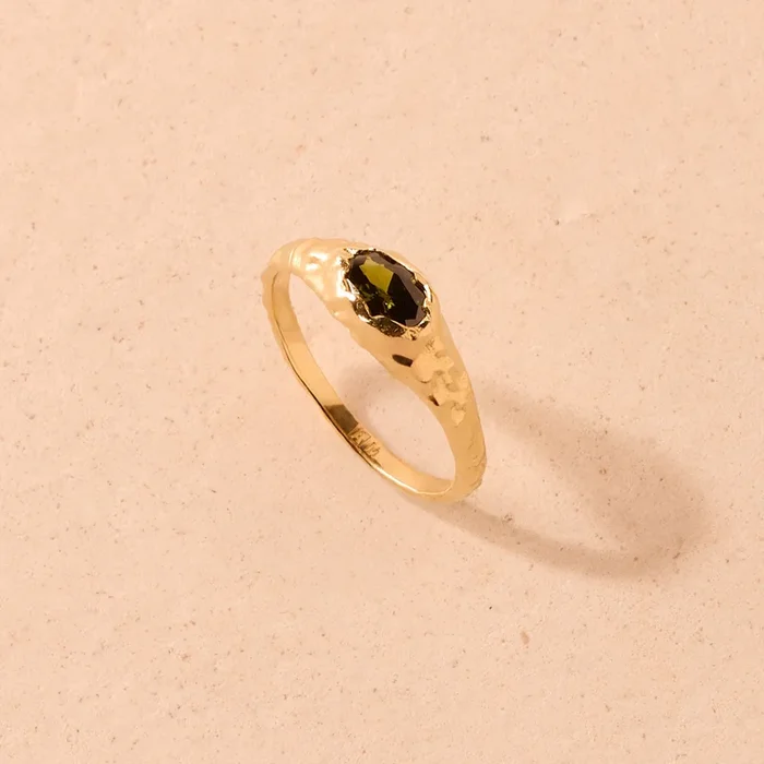 Maria Mini Green Ring