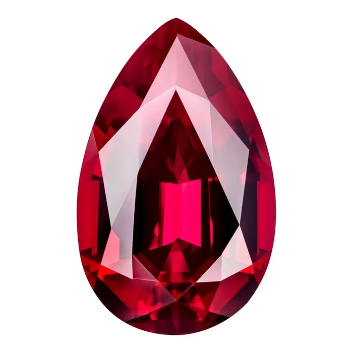 MD Fixed Pear Cut Side Stones 1.2ct x 2 (8x5mm) – Ruby