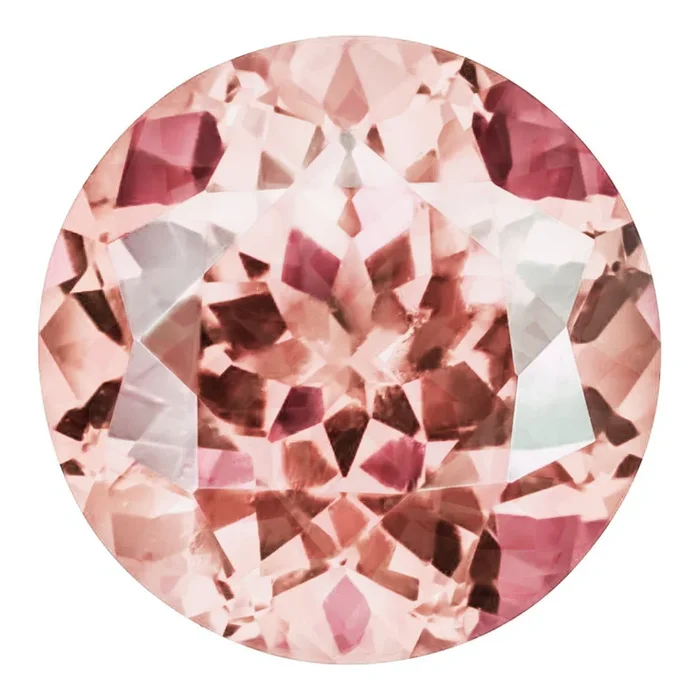 MD Fixed Round Cut Pendant 0.7ct (5mm) – Champagne Sapphire