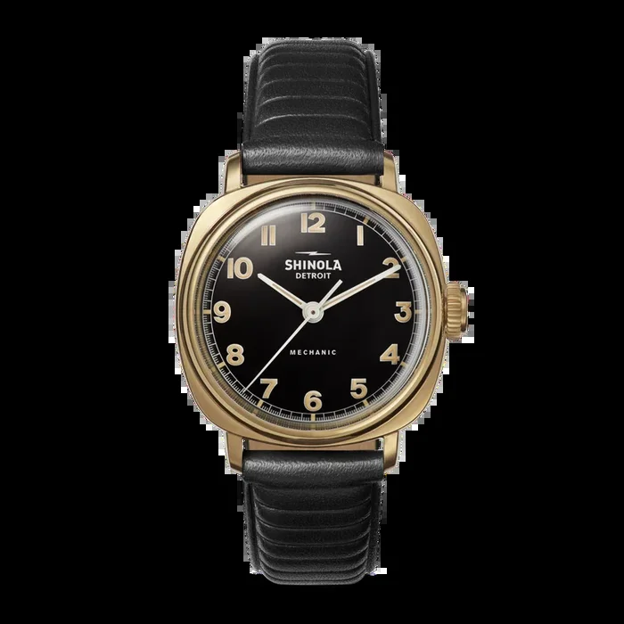 Mechanic Watch – Black/Gold