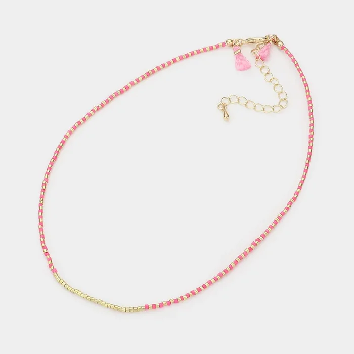 Melon Pop Necklace