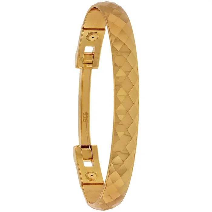 Mesmerizing Yume Cuff Bracelet in 22K Gold