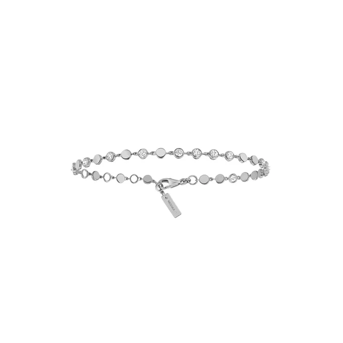 Messika D-Vibes bracelet small model in white gold and diamonds – Lepage