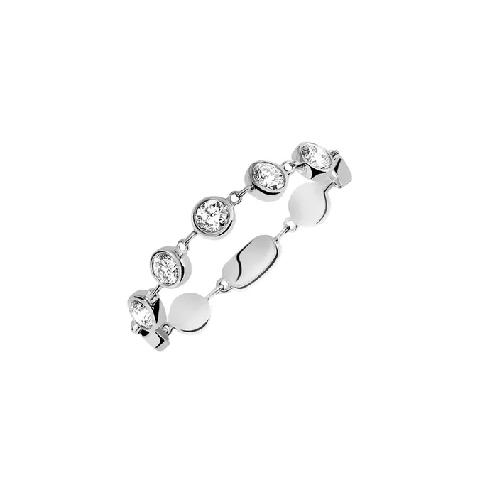 Messika D-Vibes ring, small model in white gold and diamonds – Lepage