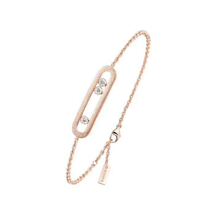 Messika Move Classic bracelet in rose gold and diamonds – Lepage
