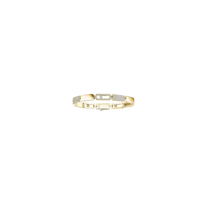 Messika Move Imperial PM bracelet in yellow gold and diamonds| Lepage