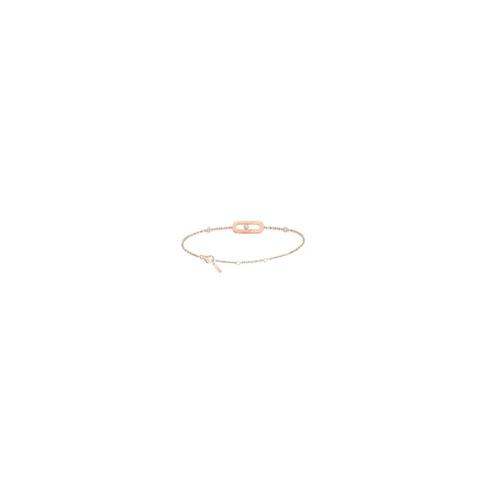 Messika Move Uno bracelet in rose gold and diamond