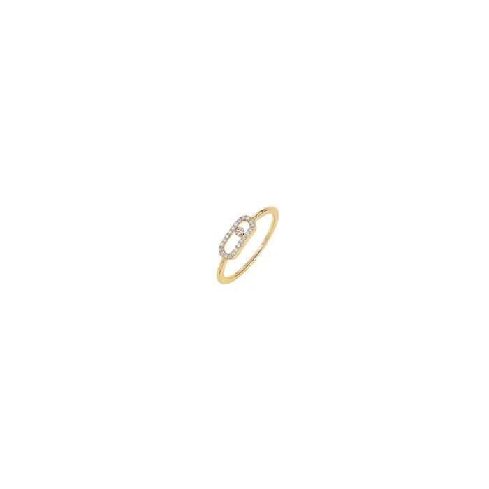 Messika Move Uno yellow gold diamond ring 4705J – Lepage