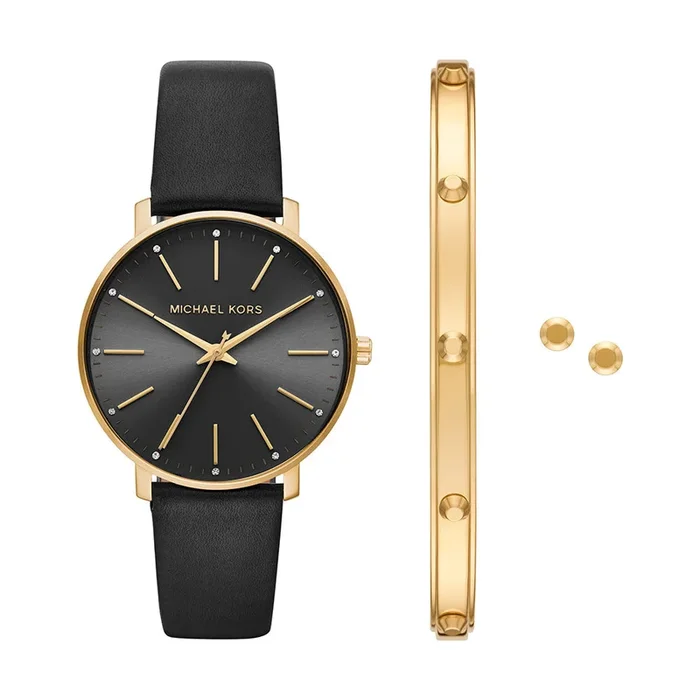 Michael Kors Pyper MK1077SET Gift Set with Earrings & Bangle