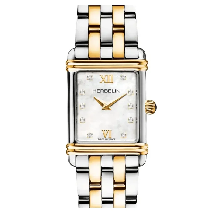 Michel Herbelin Art Deco quartz watch 17478/T59B2T – Lepage