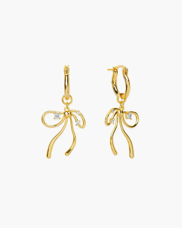 Miffy-Ohrringe in Gold