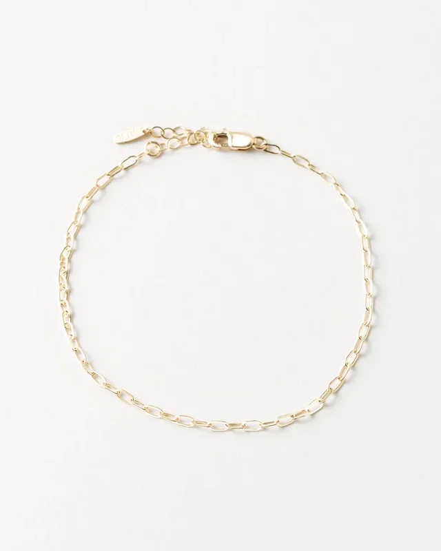 Mini Paperclip Chain Bracelet