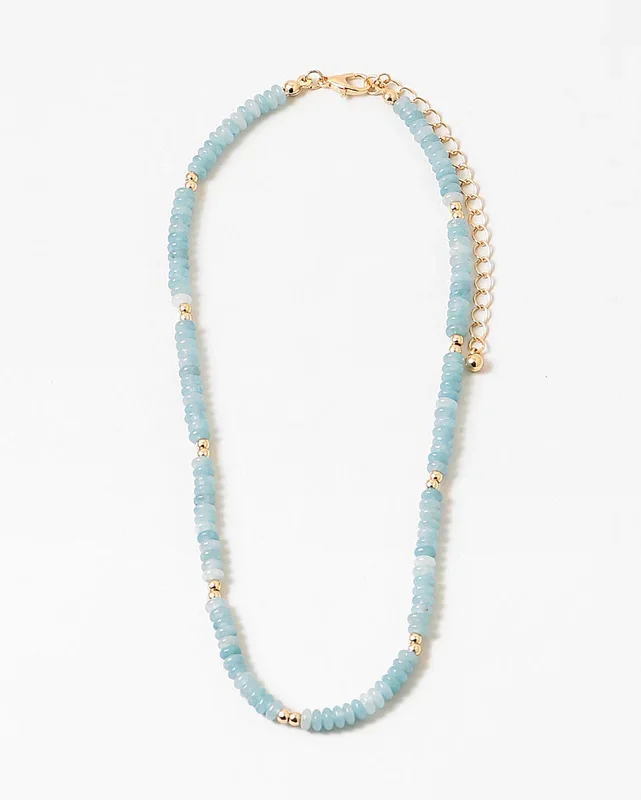 Mint Mojito Gemstone Necklace