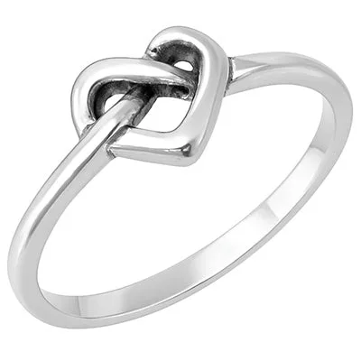 MM M8-1187 INTERWOVEN HEART RING