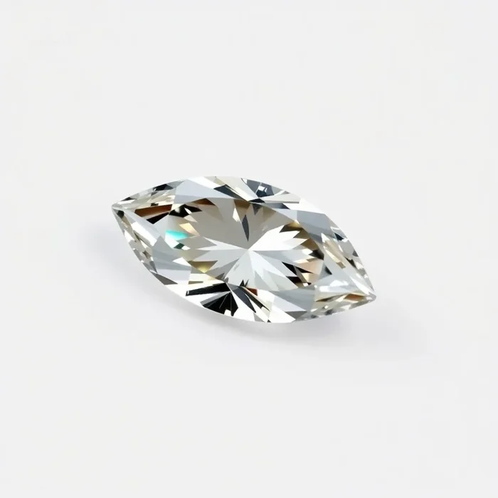 Moissanite 1PC Small 5×10 MM Marquise Faceted White High-Quality Man Made Loose Gemstones