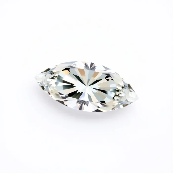 Moissanite 1PC Small 6×12 MM Marquise Faceted White Natural Man Made Gems
