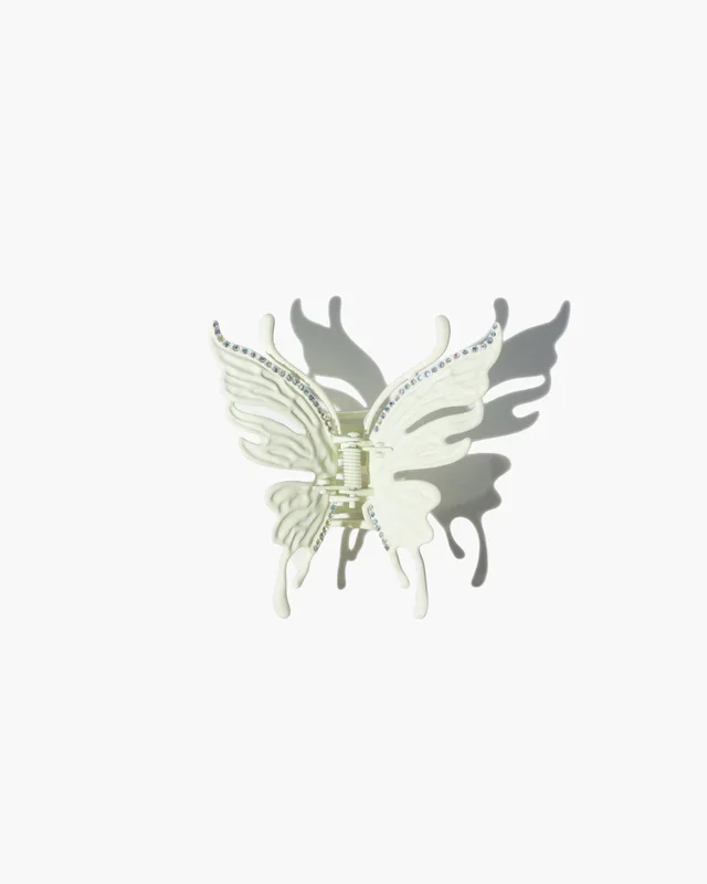 Molletta per capelli White Butterfly