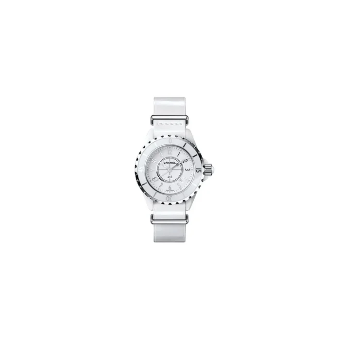 Montre Chanel J12 G10 Gloss quartz céramique blanche H4656 – Lepage