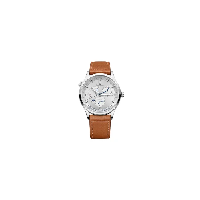 Montre Jaeger-LeCoultre Master Control Geographic automatique acier bracelet cuir 40 mm – Lepage