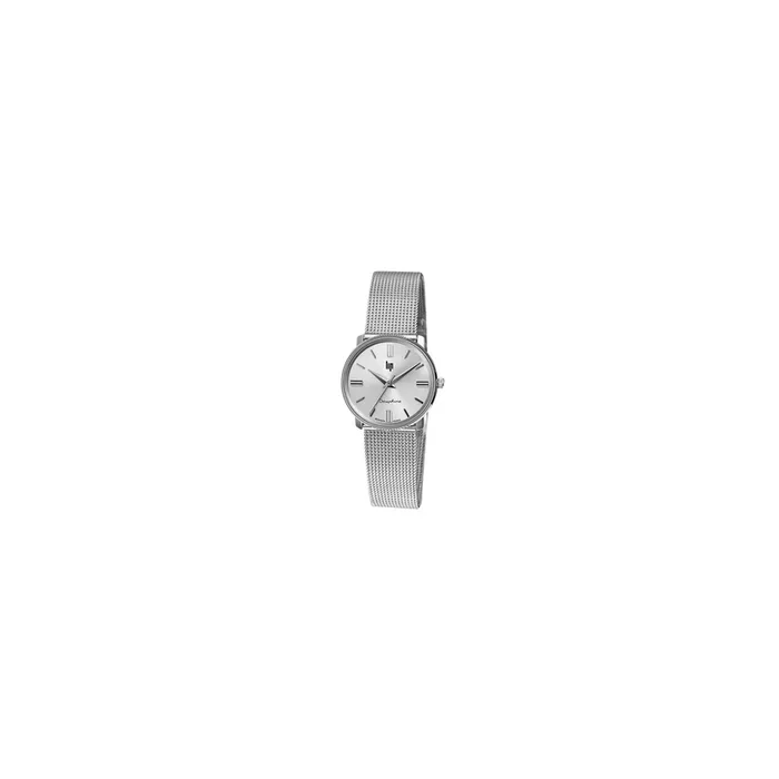 Montre Lip Dauphine quartz acier cadran gris 29 mm 671471 – Lepage